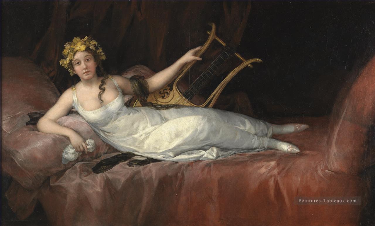 Portrait de Joaquina Francisco de Goya Peintures à l'huile